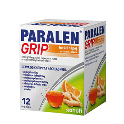 PARALEN® GRIP horúci nápoj pomaranč a zázvor