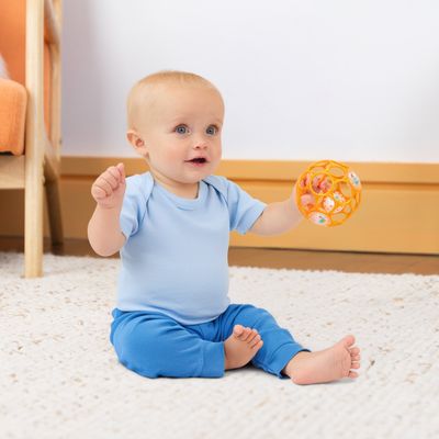 Oball Hračka RATTLE 10 cm orange 0m+