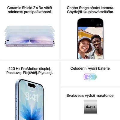 Apple iPhone 17 256GB Šalvějově zelená