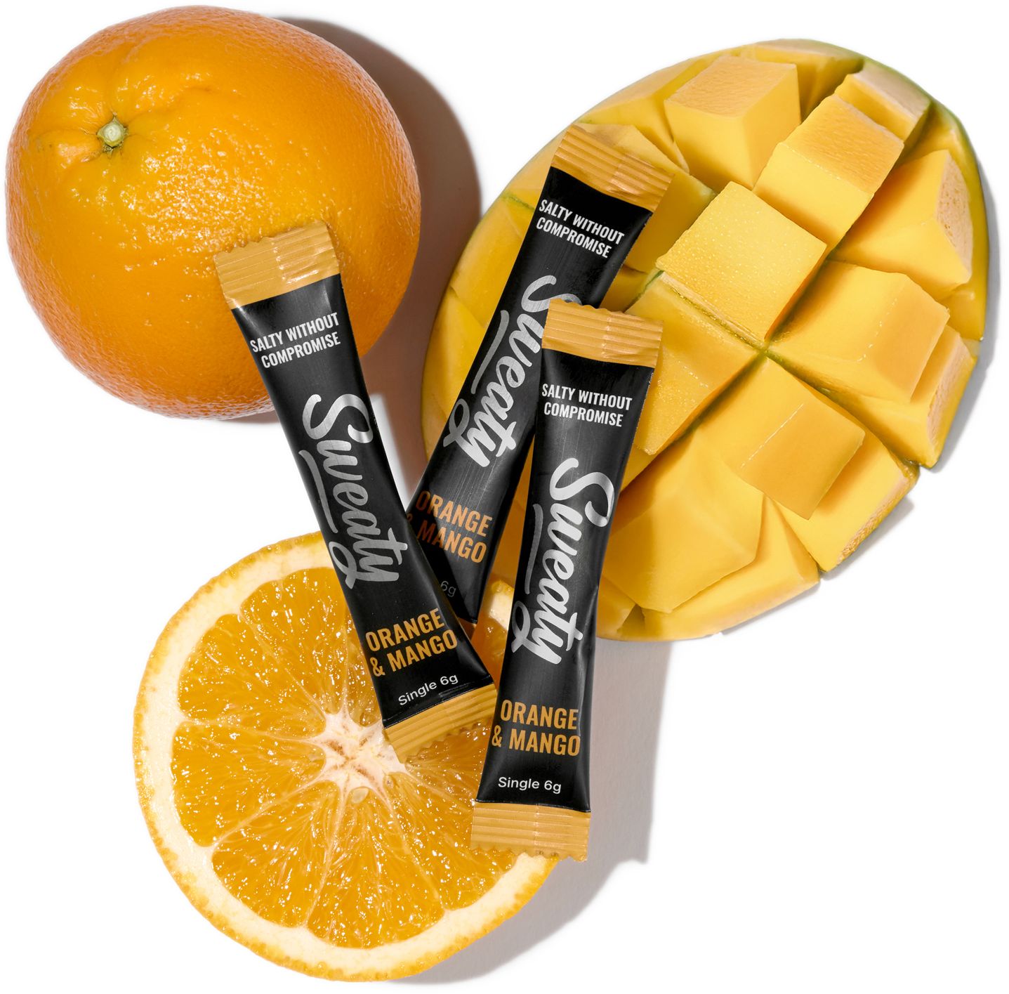 Sweaty Electrolyte Hydration Mix Mango & Orange 24 x 6 g