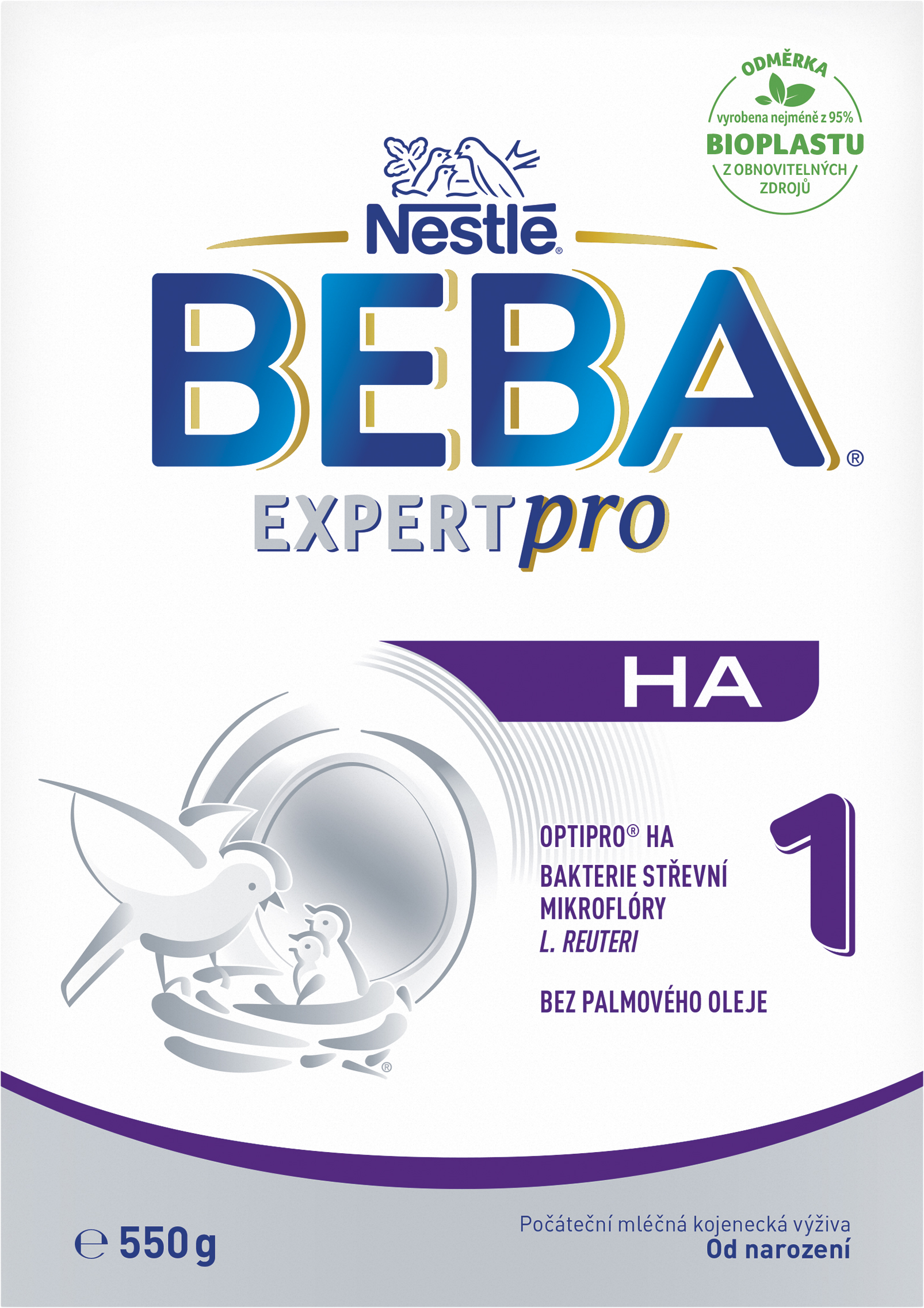 Nestlé Beba Expertpro HA 1, kojenecká výživa, od narození, 550 g