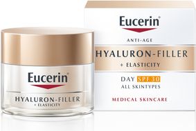 Eucerin Hyaluron-Filler + Elasticity denní krém SPF 30, 50 ml