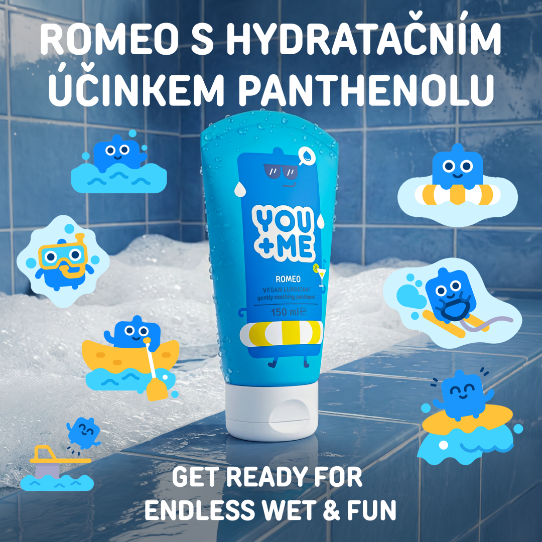 You Me Waterlube lubrikant s přídavkem zklidňujícího panthenolu 150 ml