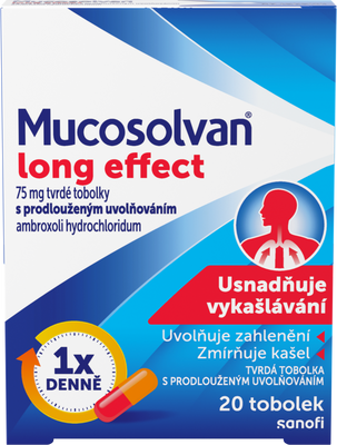 Mucosolvan Long Effect 75mg, 20 tobolek