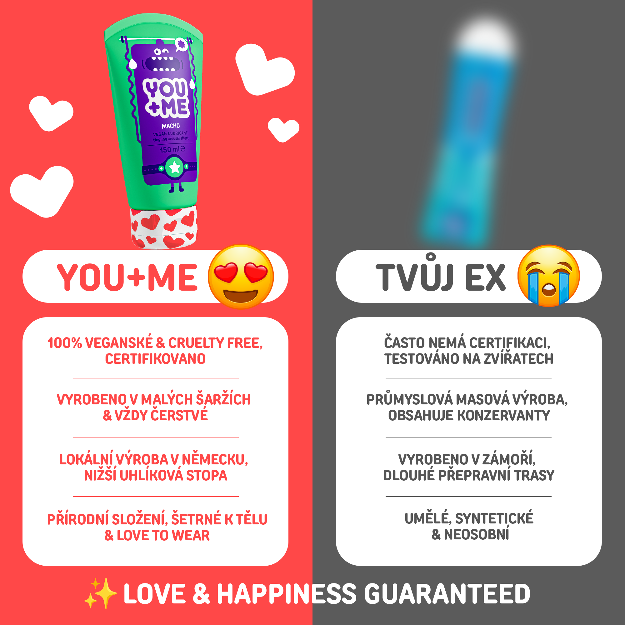 You Me Tingling lubrikační gel 150 ml