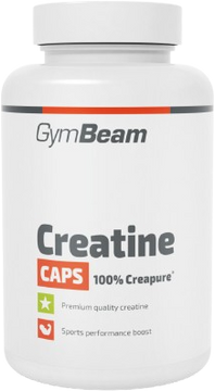 GymBeam Kreatin CAPS - 100 % Creapure® 120 kapslí
