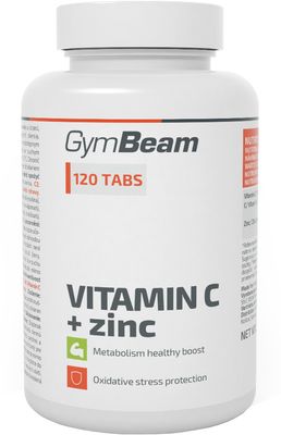 GymBeam C Vitamin + Cink 120 tabletta
