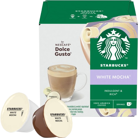 Starbucks White Mocha by NESCAFÉ Dolce Gusto 12 kapslí