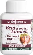 MedPharma Beta karoten 25.000 m.j. - Panthenol, PABA 107 tobolek