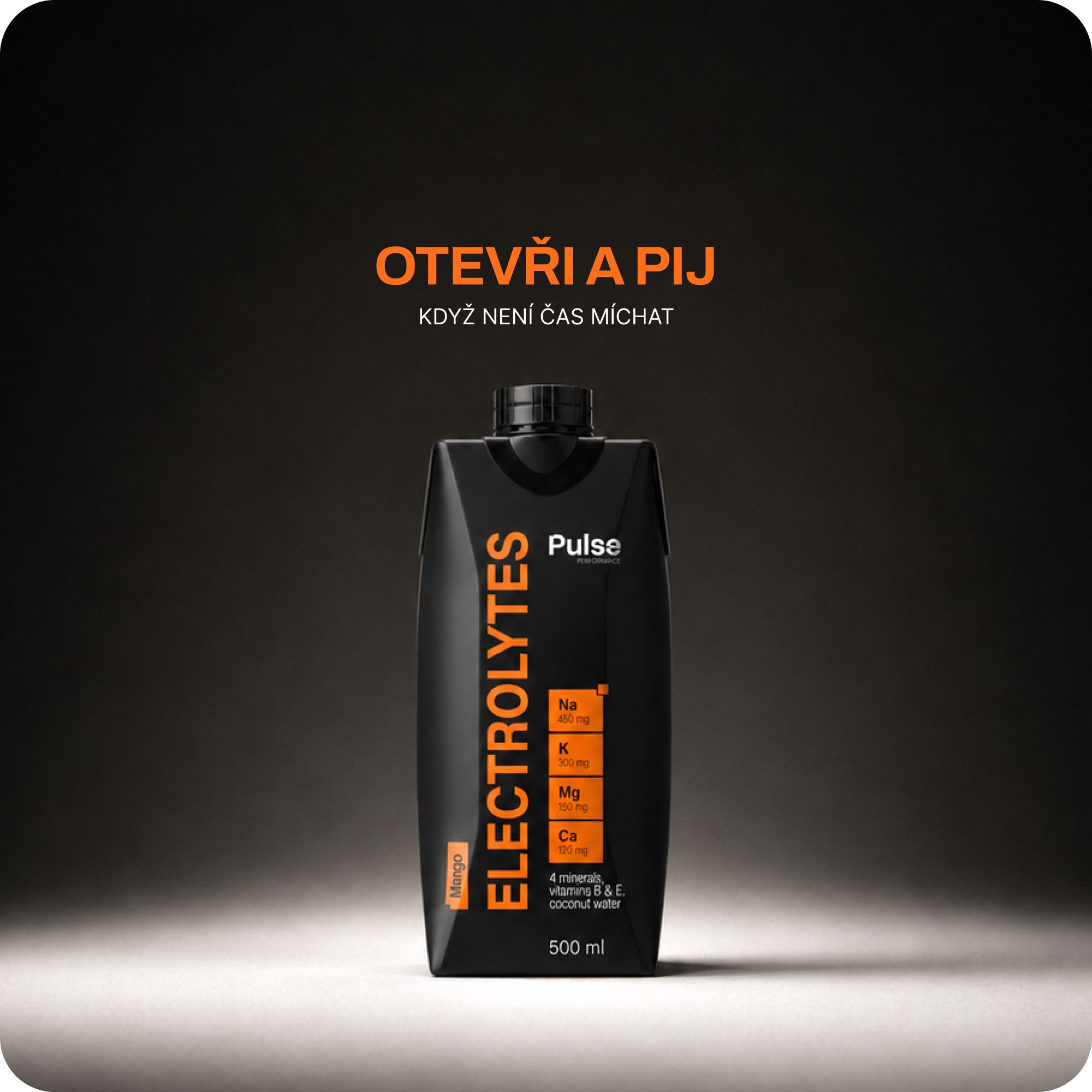 Pulse Performance Electrolyte Drink mango 500 ml