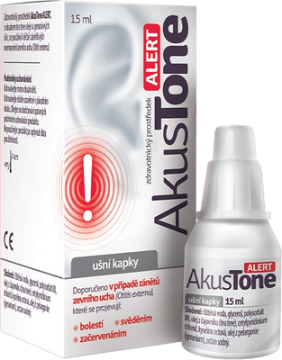 AkusTone Alert ušní kapky 15 ml