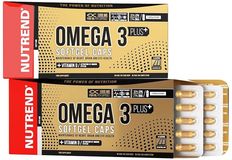 Nutrend OMEGA 3 PLUS 120 kapslí