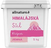 Allnature Himalájská sůl růžová jemná 5000 g
