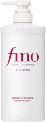 Shiseido prémiová regenerační maska na vlasy 230g a Shiseido Fino Premium Touch Shampoo 550ml