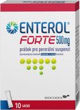 Enterol Forte 500mg perorální prášek pro přípravu suspenze 10 sáčků