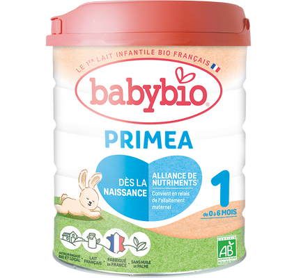 Babybio Primea 1 počáteční kojenecké bio mléko 800 g