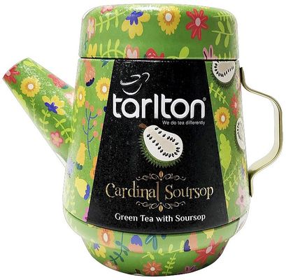 Tarlton Tea Pot Cardinal Soursop Green Tea plech 100 g