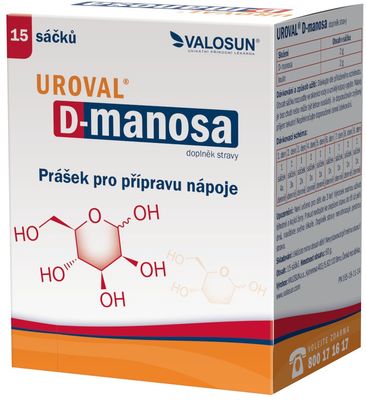 Uroval Walmark D-manosa sáčky 15 ks
