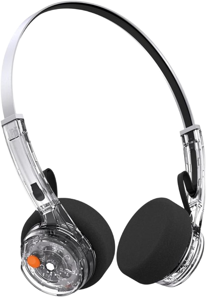 Mondo Freestyle On-Ear bezdrátová sluchátka čirá