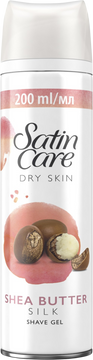 Gillette Venus Satin Care Dry skin gel na holení 200 ml
