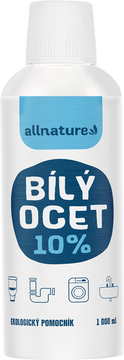Allnature Bílý ocet 10% 1 l