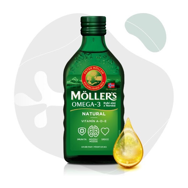 Möllers Omega 3 Natur olej