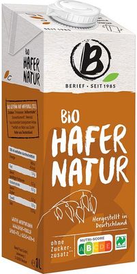 Berief Bio Ovesný drink Natur 1 l