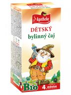 Apotheke Dětský čaj BIO bylinný, běžné pití 20 ks