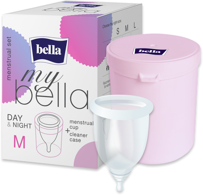 Bella menstruační kalíšek+čisticí pouzdro vel.M