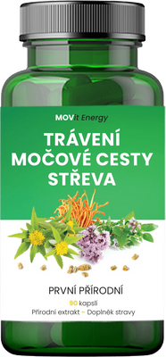 MOVit Energy Trávení - Močové cesty - Střeva 90 kapslí
