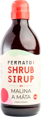 Fermato Shrub sirup - Malina a máta 340 ml