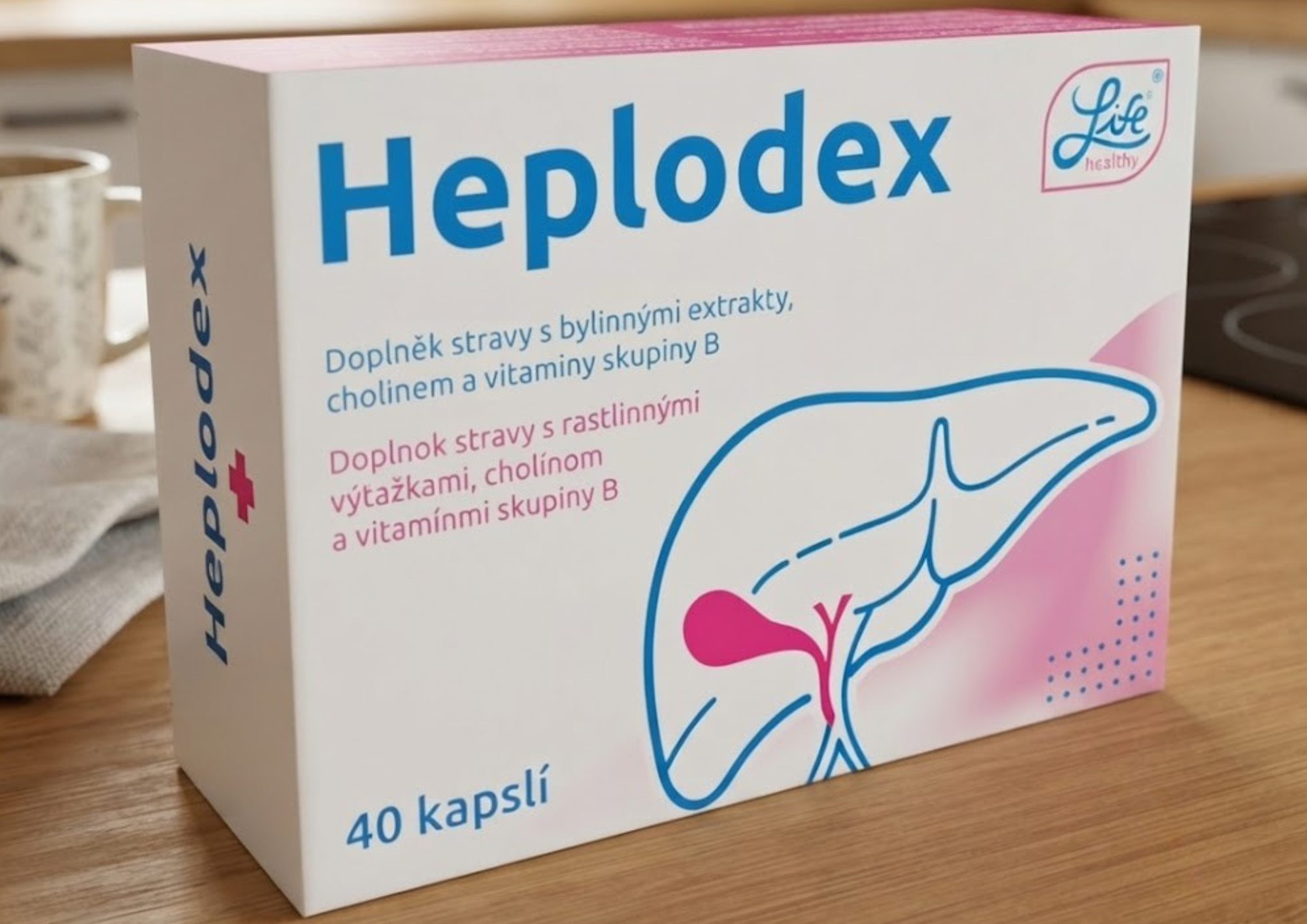 Techno Life Heplodex 40 kapslí