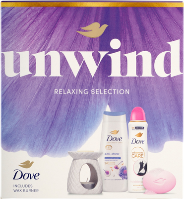 Dove Unwind dárková sada péče o tělo