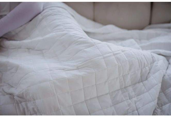 SleepLab Cotton zátěžová deka zátěžová deka 100x140cm 3 kg