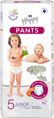 Bella Baby Happy Pants Junior 11-18 kg 40 ks