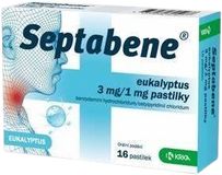 Septabene® Pastilky Eukalyptus 3mg/1mg 16 ks