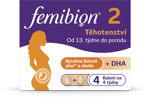 Femibion 2 Těhotenství 28 tablet + 28 tobolek