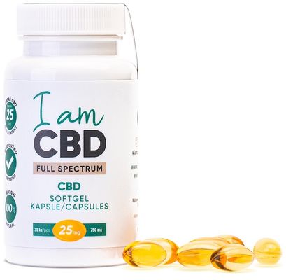I am CBD Full Spectrum CBD kapsle 750 mg 30 ks