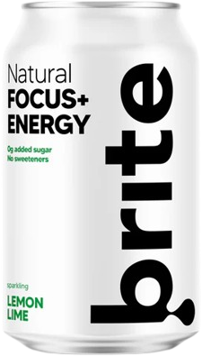 Brite Nápoj energetický citrón a limeta 330 ml