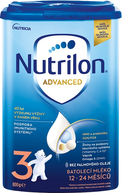 Nutrilon Nutrilon Advanced 3 batolecí mléko 800 g