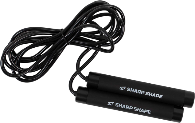 Sharp Shape Zátěžové švihadlo 90 g černé