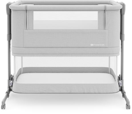 Kinderkraft Postýlka polohovací Nestee Grow 2 Light Grey 1 ks