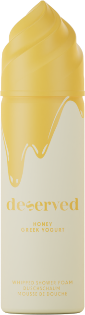 Deserved Whipped Shower Foam Honey Greek Yogurt 100 ml