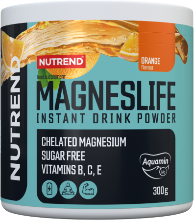 Nutrend Magneslife instant drink powder pomeranč 300 g