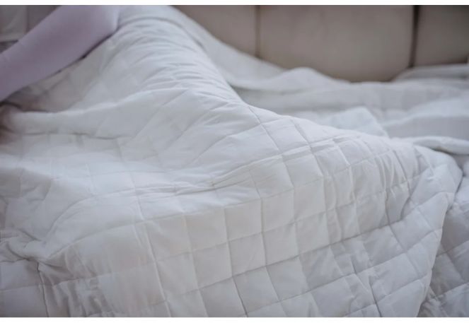 SleepLab Cotton zátěžová deka 140x200cm 6 kg
