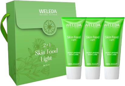 Weleda Skin Food Light Multipack 2+1, 3 x 75 ml