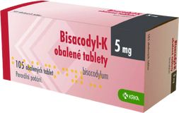 Bisacodyl-K Krka 5mg tbl.obd. 105 tablet