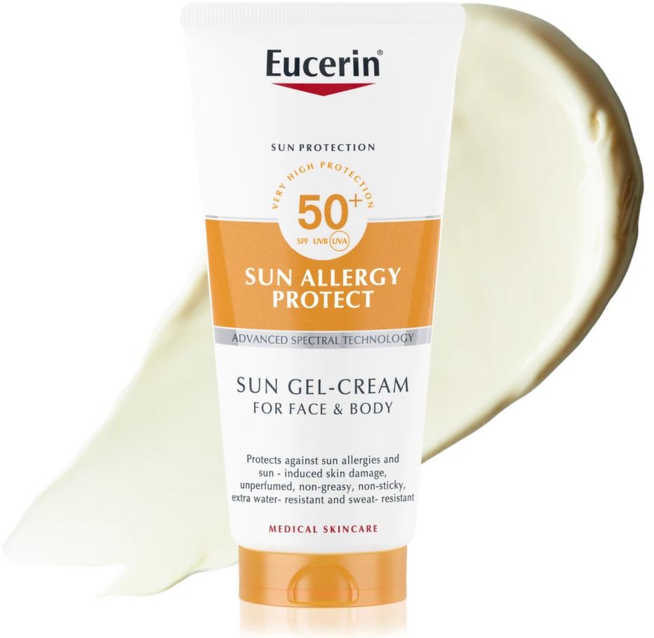 Eucerin Krém-gel sluneční alergie SPF50+, 200 ml