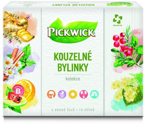 Pickwick Magické bylinky - Kolekce bylinných čajů 18 sáčků