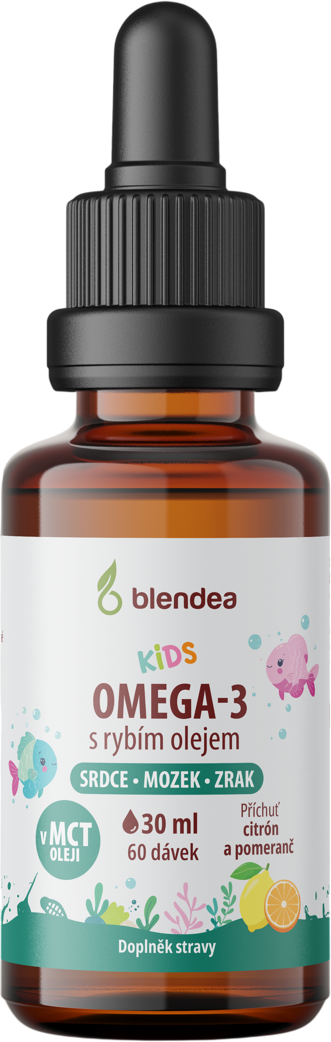 Blendea KIDS Kapky Omega-3 s rybím olejem 1 x 30 ml